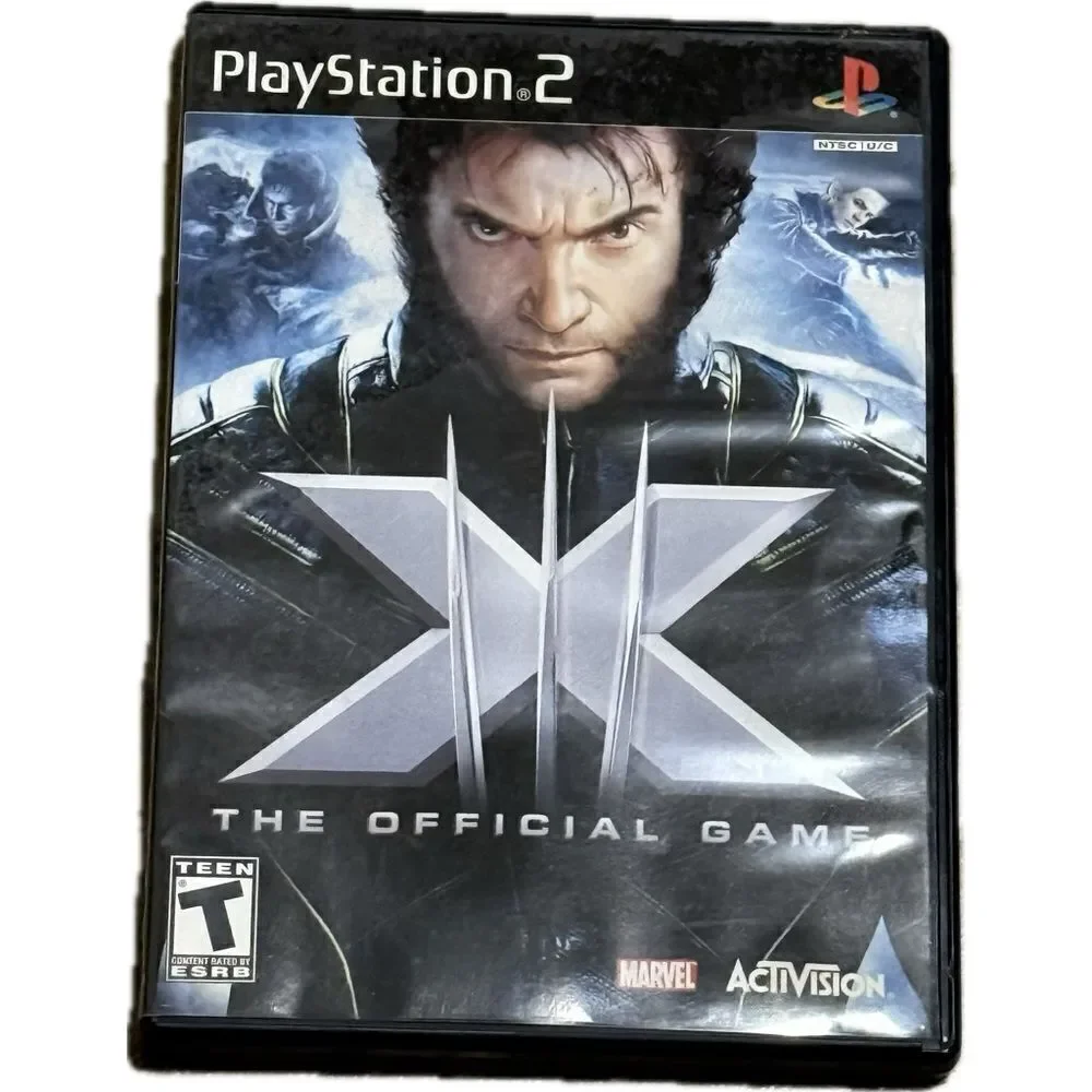 X-Men The Official Game Playstation 2 PS2‎